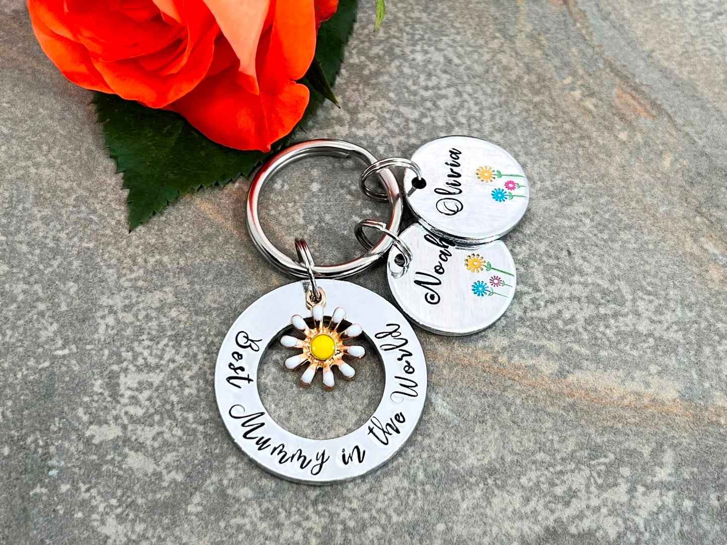 'Best Mummy in the World' Keyring