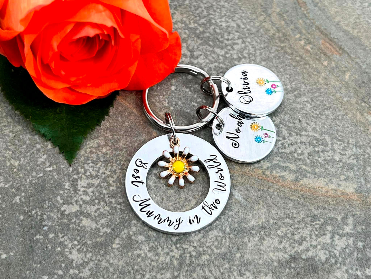 'Best Mummy in the World' Keyring