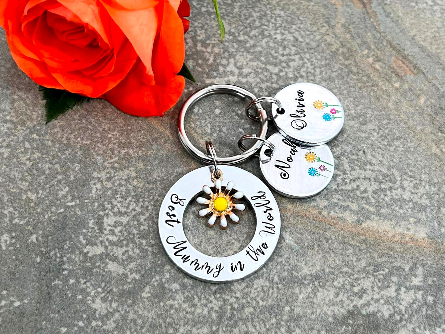 'Best Mummy in the World' Keyring