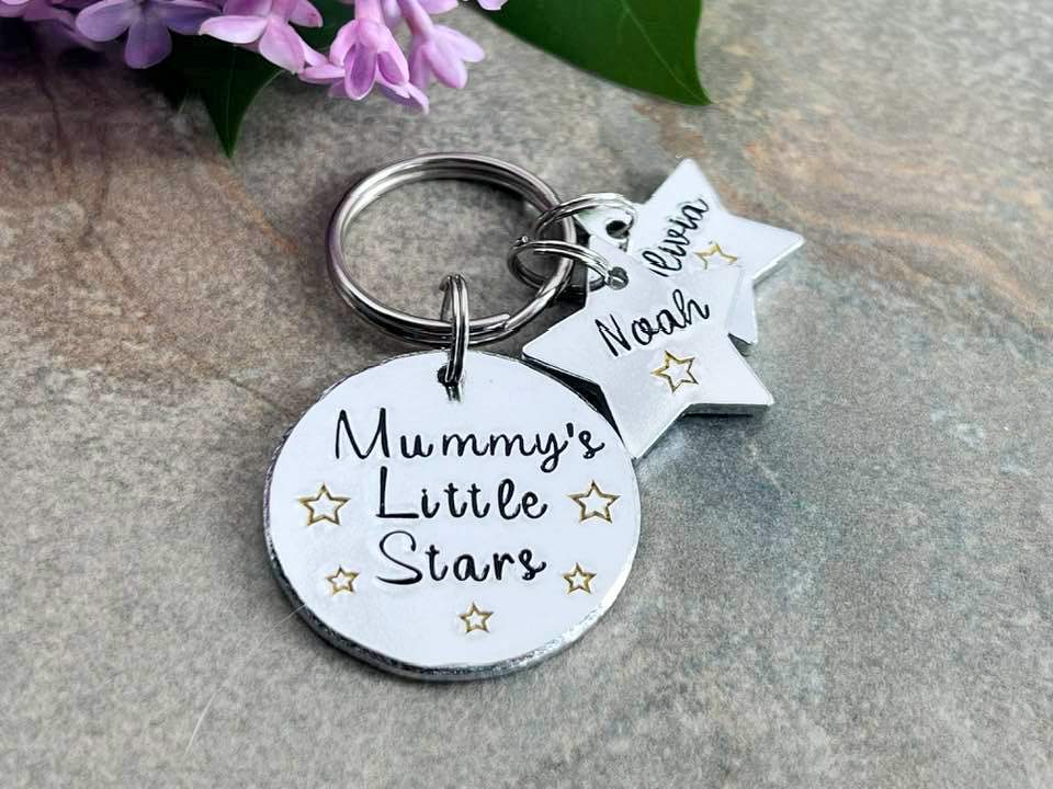 'Mummy's Little Stars' Keyring