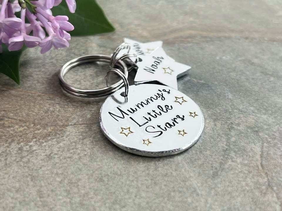 'Mummy's Little Stars' Keyring