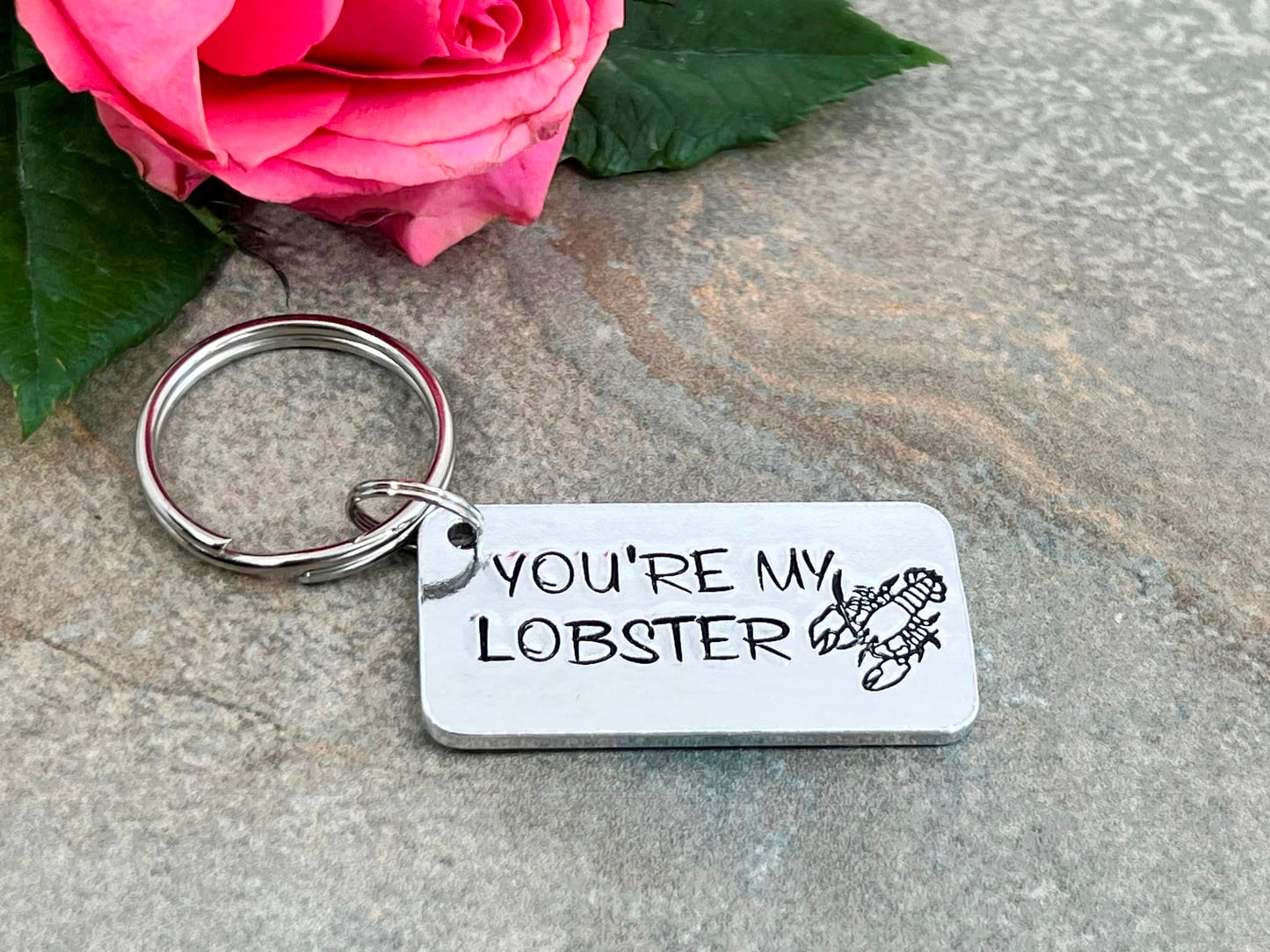 'You're My Lobster' Keyring