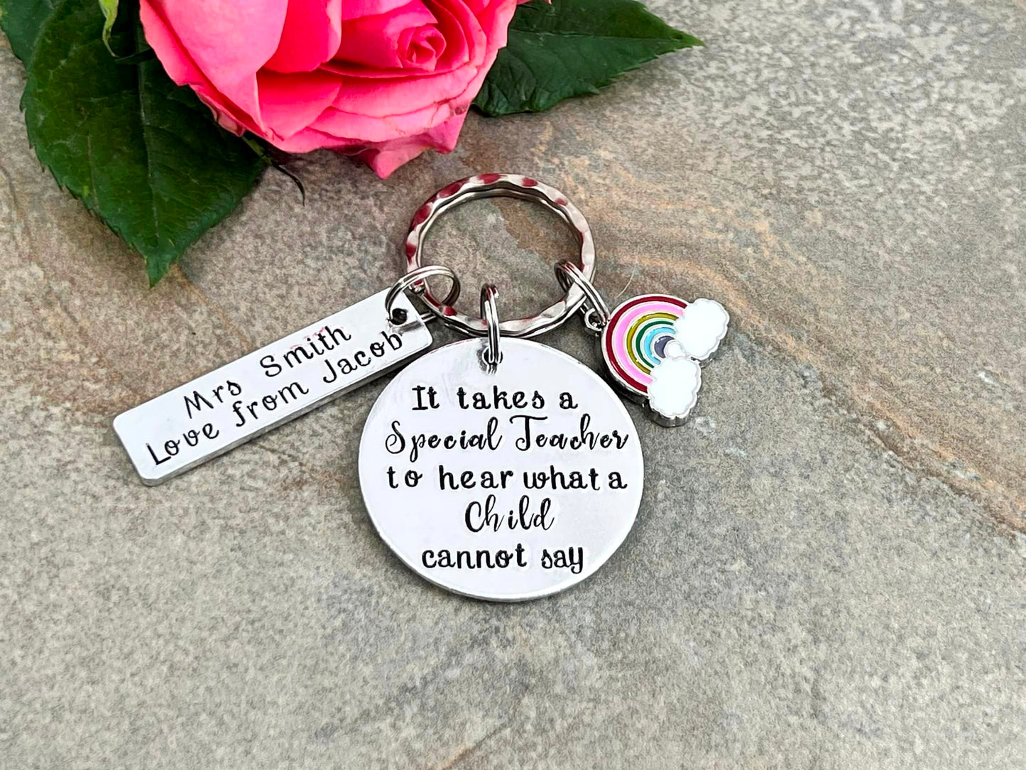Autism Awareness/Special Needs Teacher's Keyring
