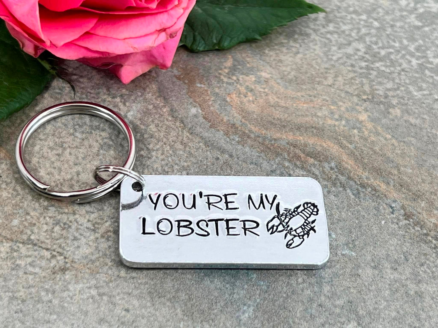 'You're My Lobster' Keyring