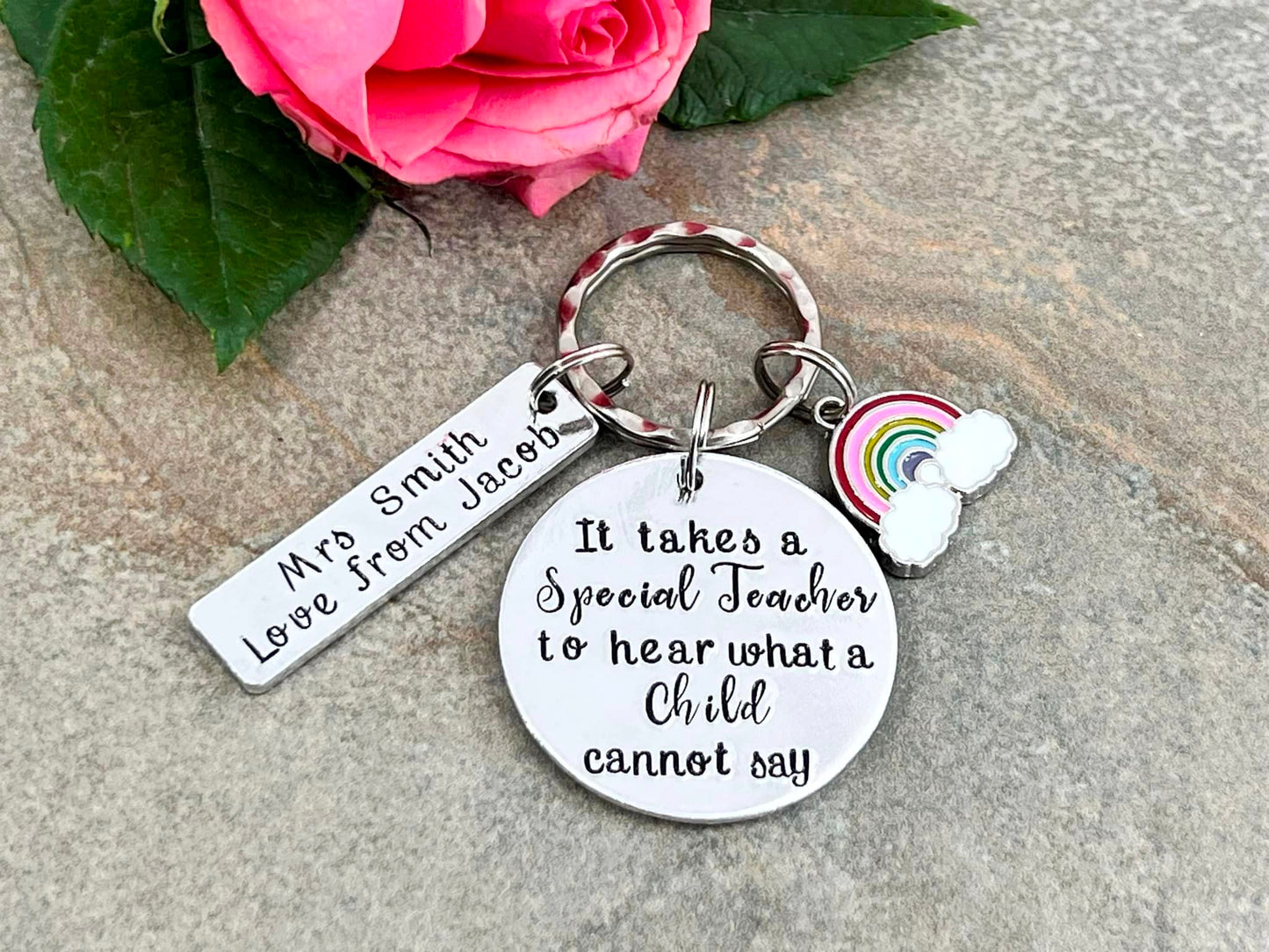 Autism Awareness/Special Needs Teacher's Keyring