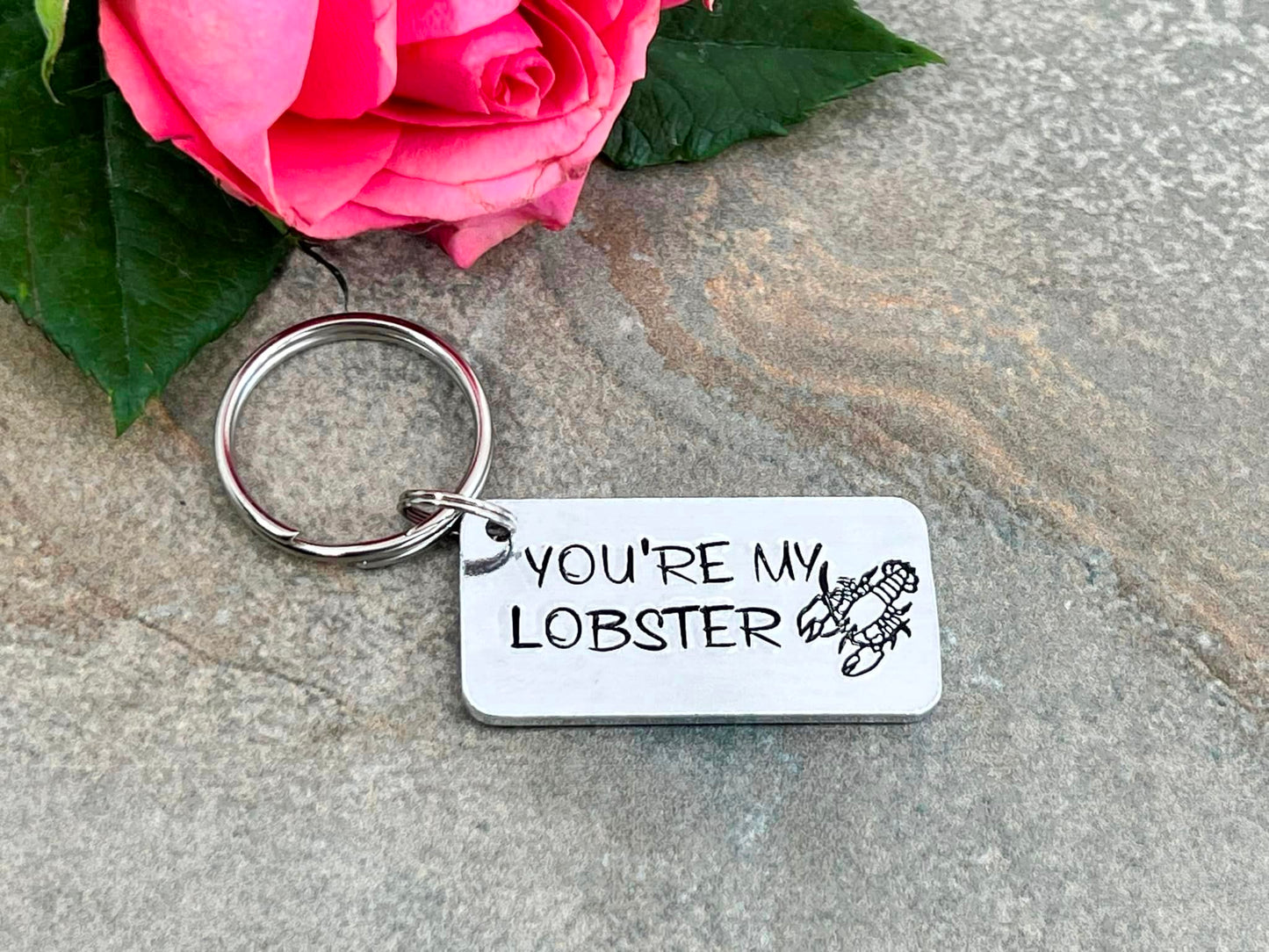 'You're My Lobster' Keyring