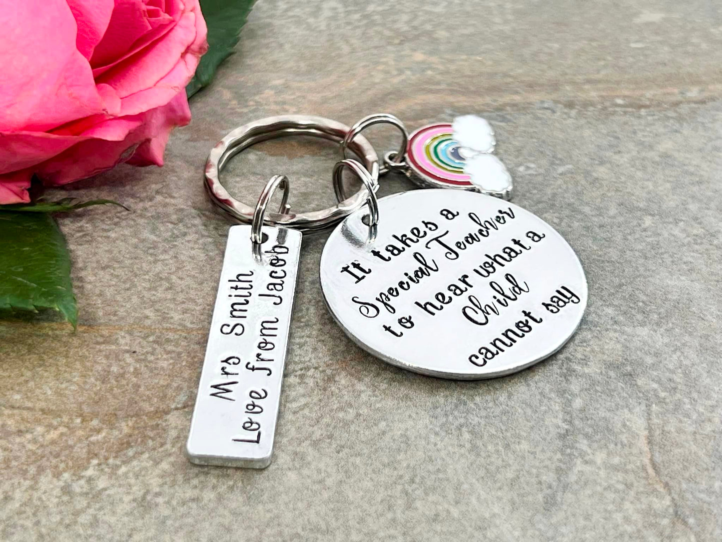 Autism Awareness/Special Needs Teacher's Keyring