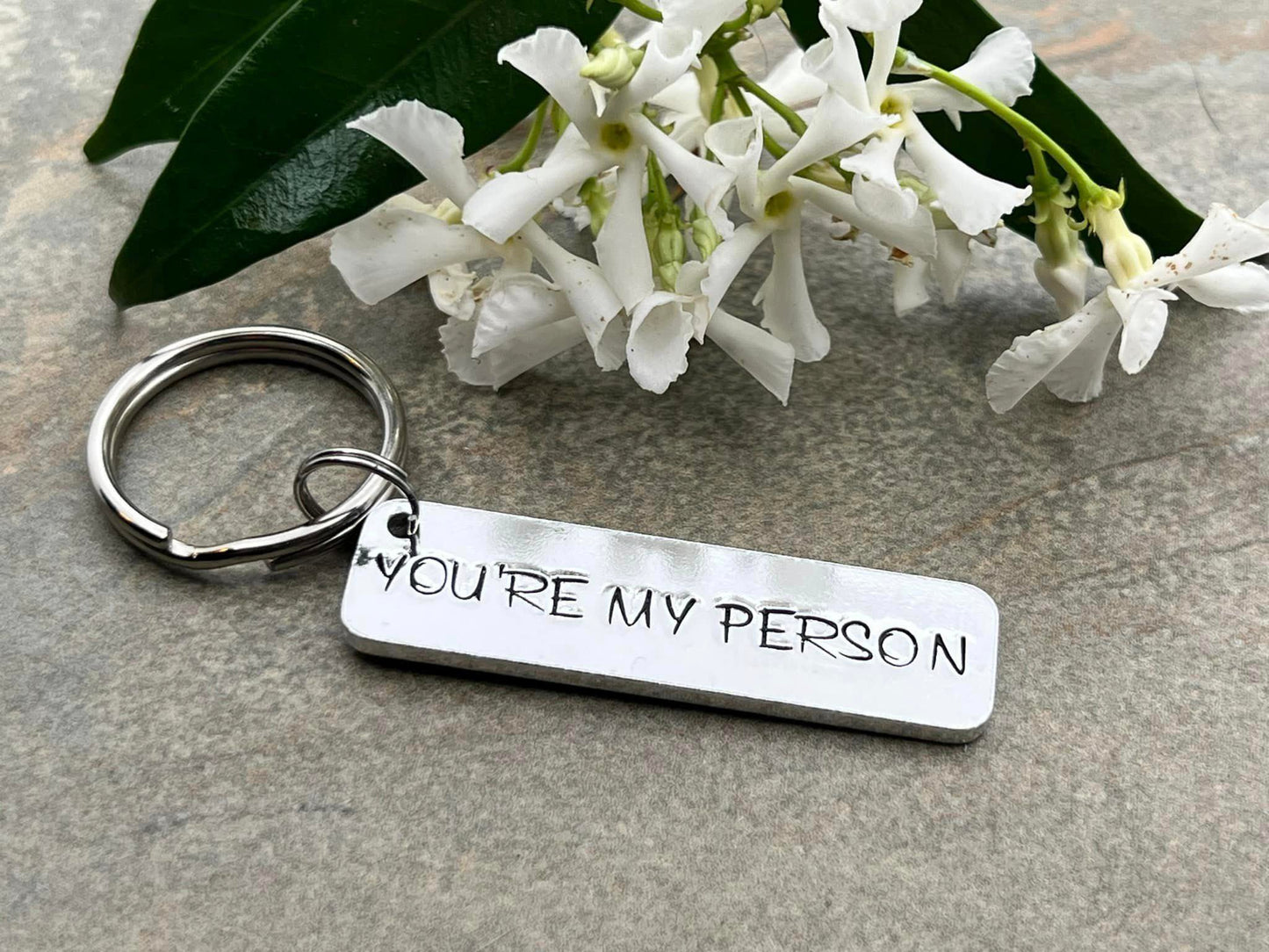 'You're my person' Keyring
