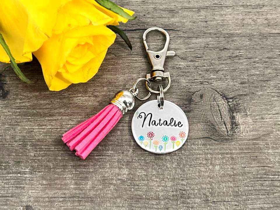 Personalised Bag Charm/Name Tag