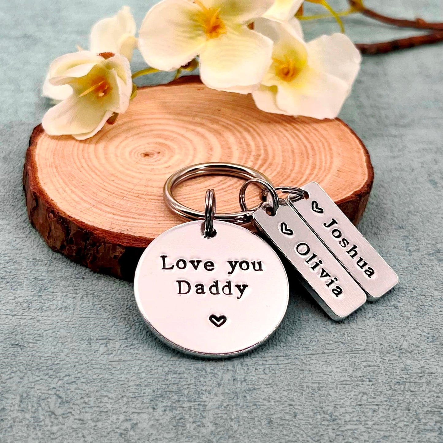 'Love You Daddy' Keyring
