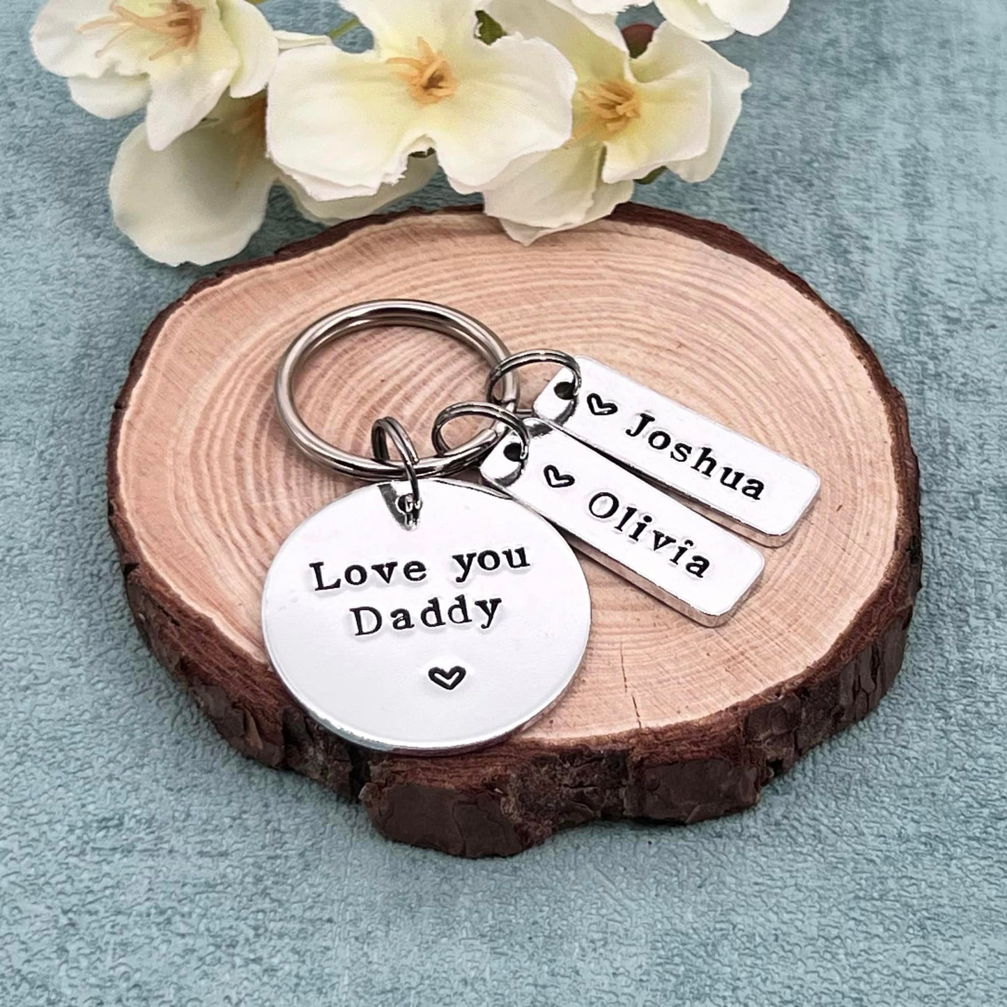 'Love You Daddy' Keyring