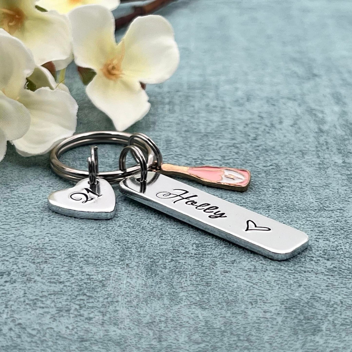 Girls 21st Birthday Gift, 21st Birthday Keyring, Personalised Birthday Keyring