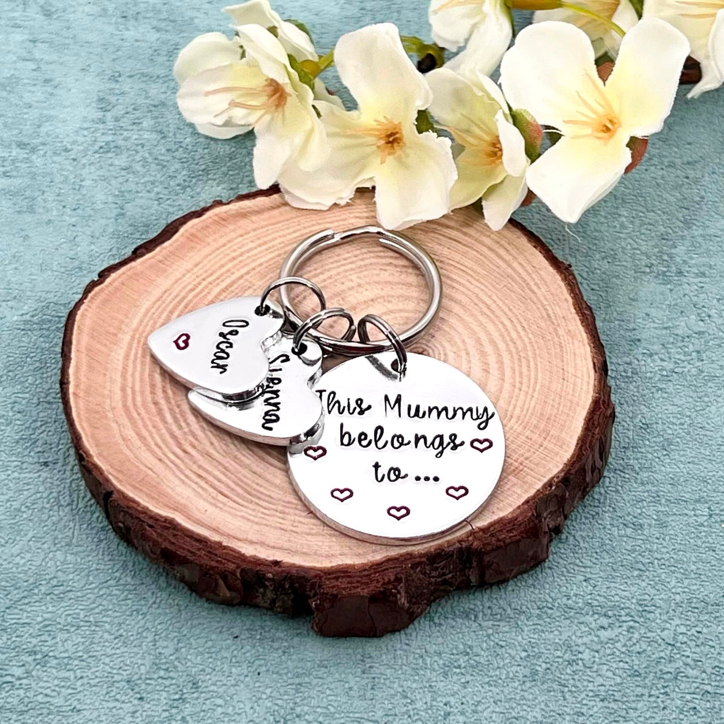 'This Mummy Belongs To' Keyring