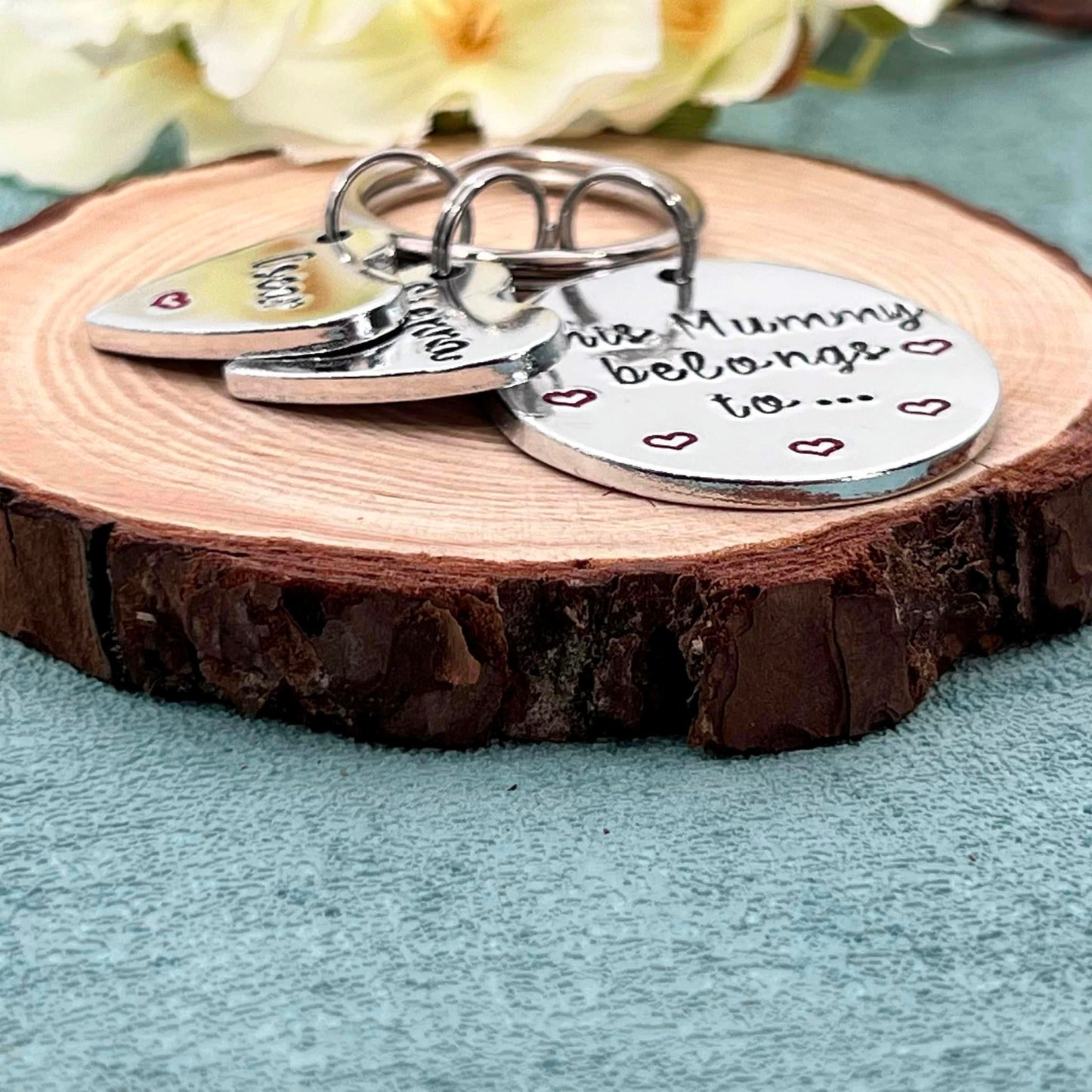 'This Mummy Belongs To' Keyring