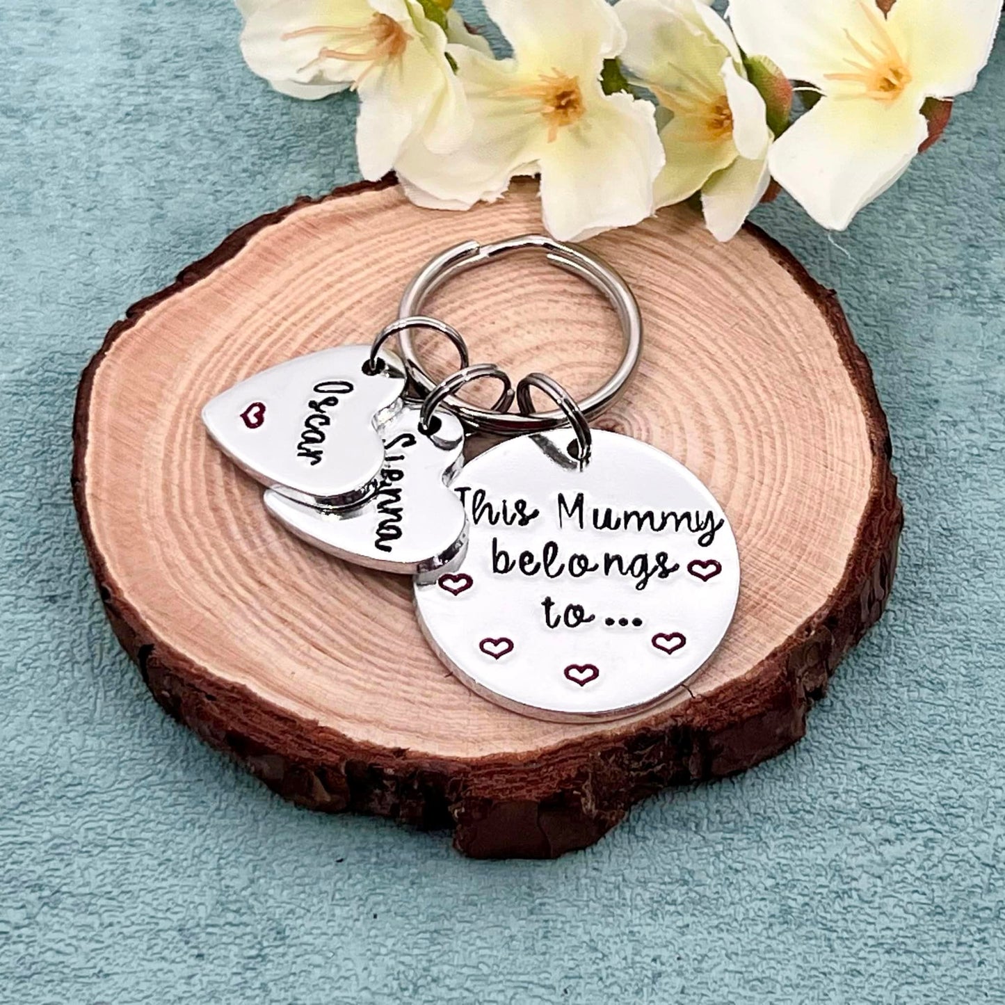 'This Mummy Belongs To' Keyring