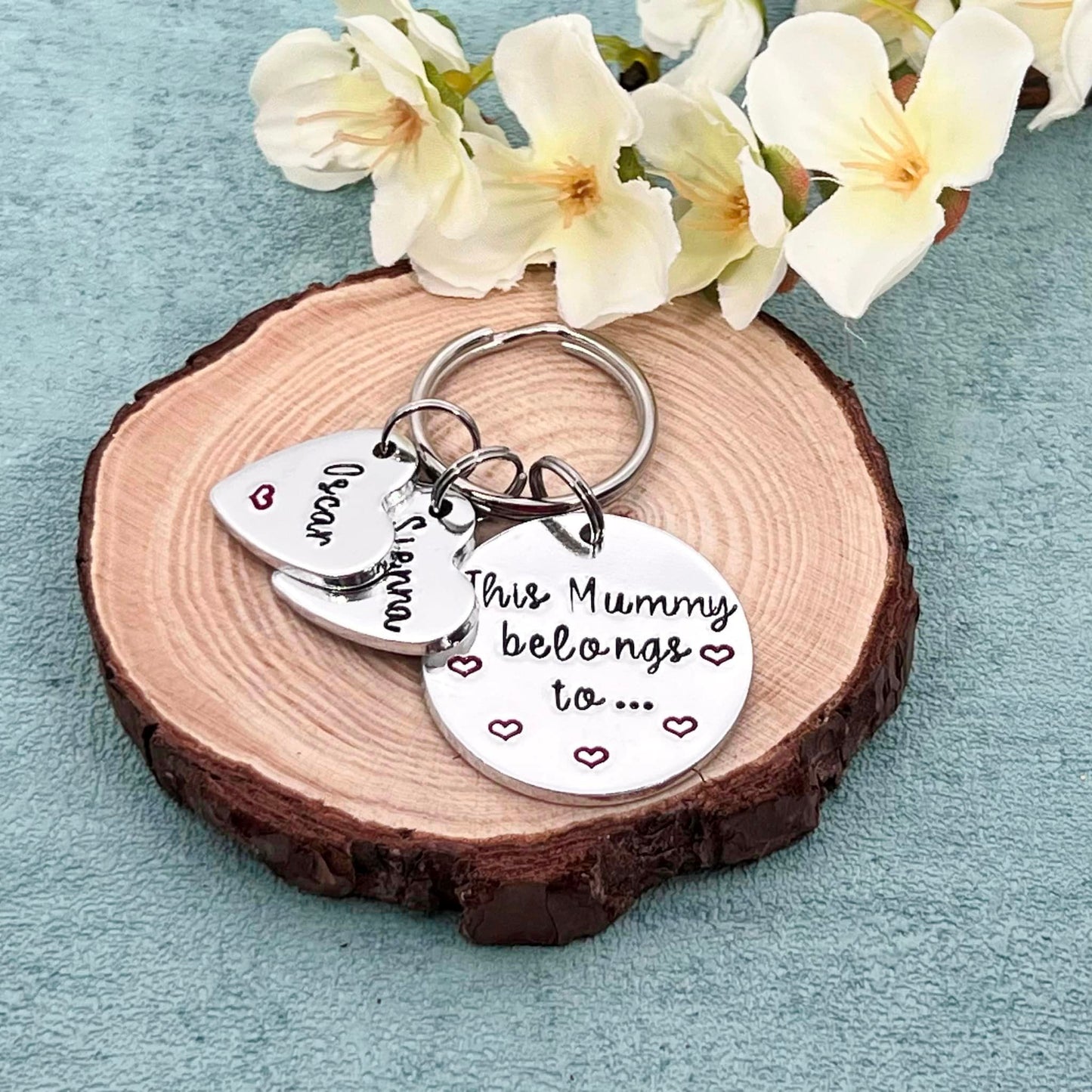 'This Mummy Belongs To' Keyring