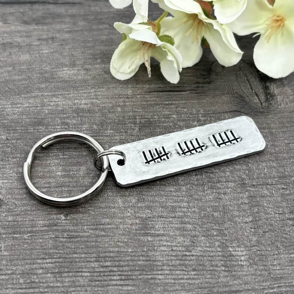 Tally Couple's Keyring