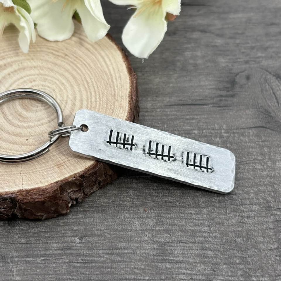 Tally Couple's Keyring