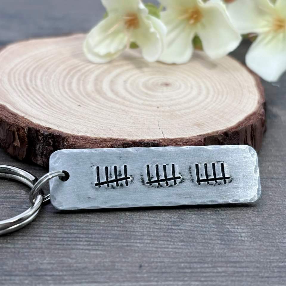 Tally Couple's Keyring