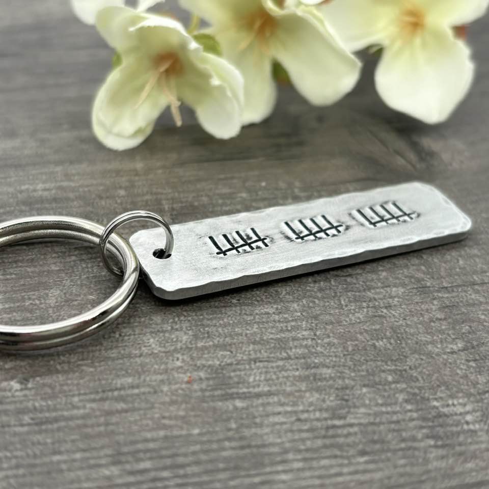 Tally Couple's Keyring