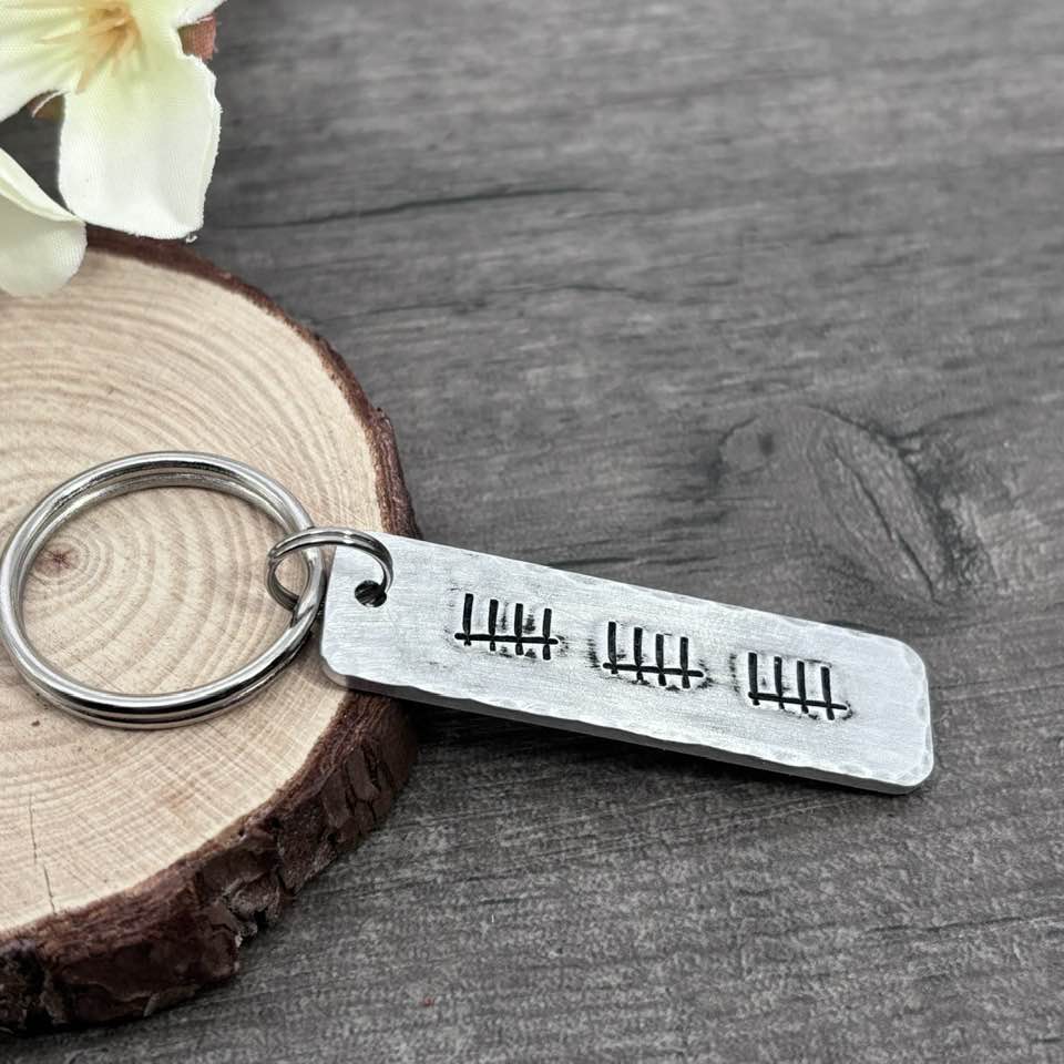 Tally Couple's Keyring