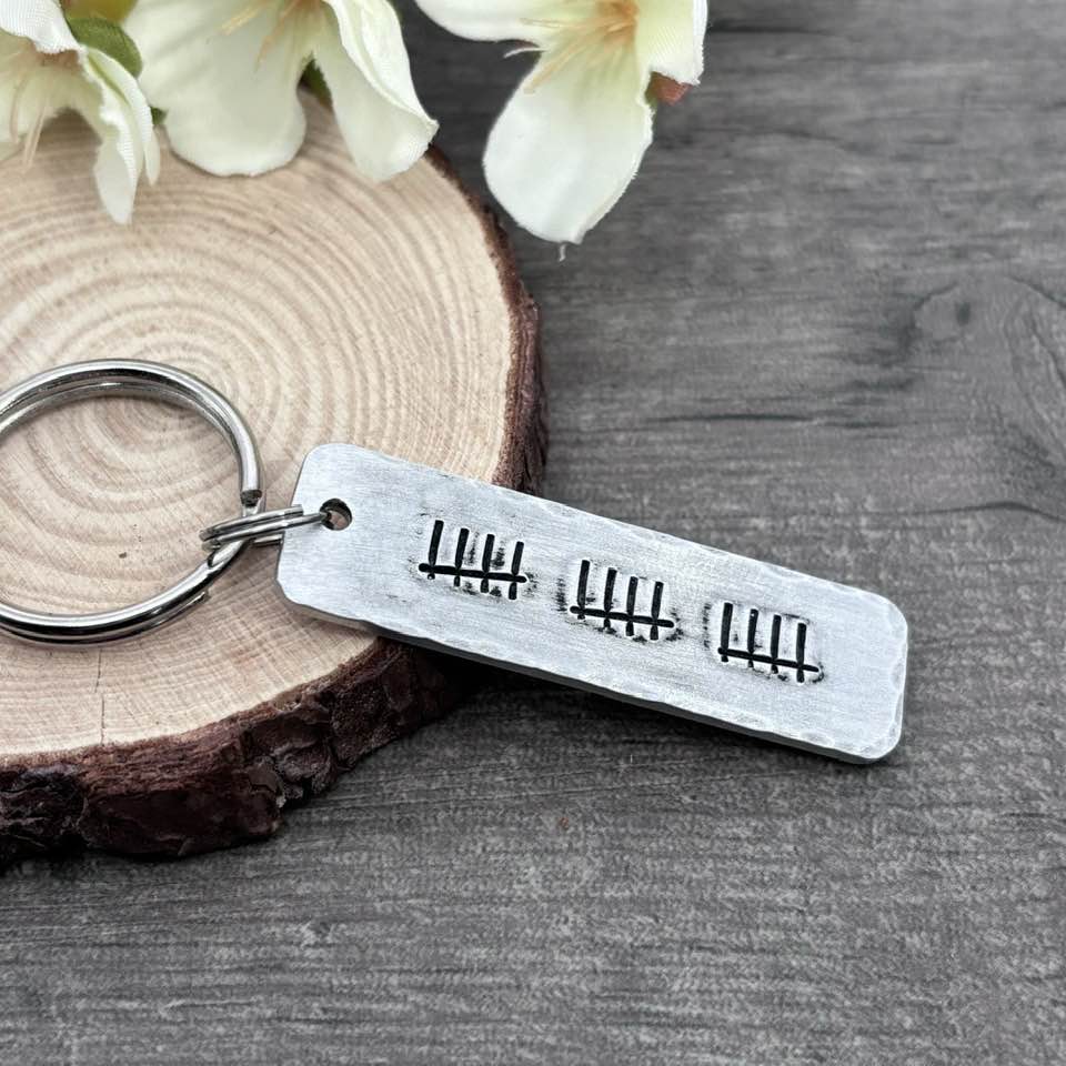 Tally Couple's Keyring