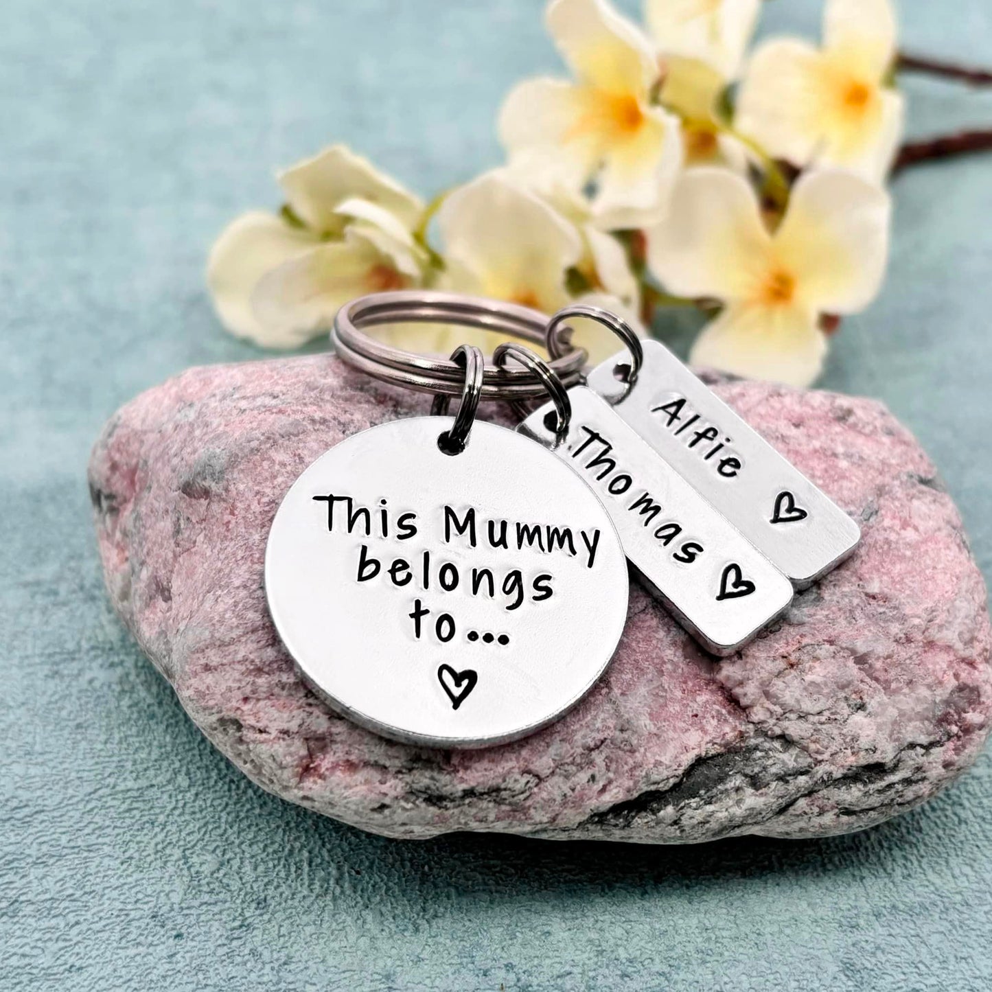 'This Mummy Belongs To' Keyring