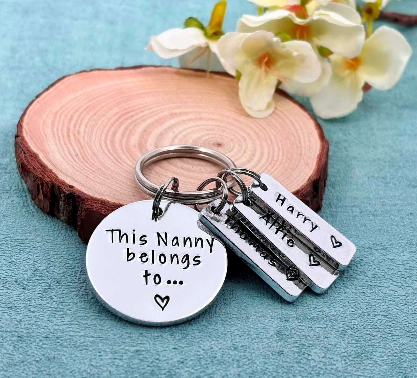 'This Nanny Belongs To' Keyring