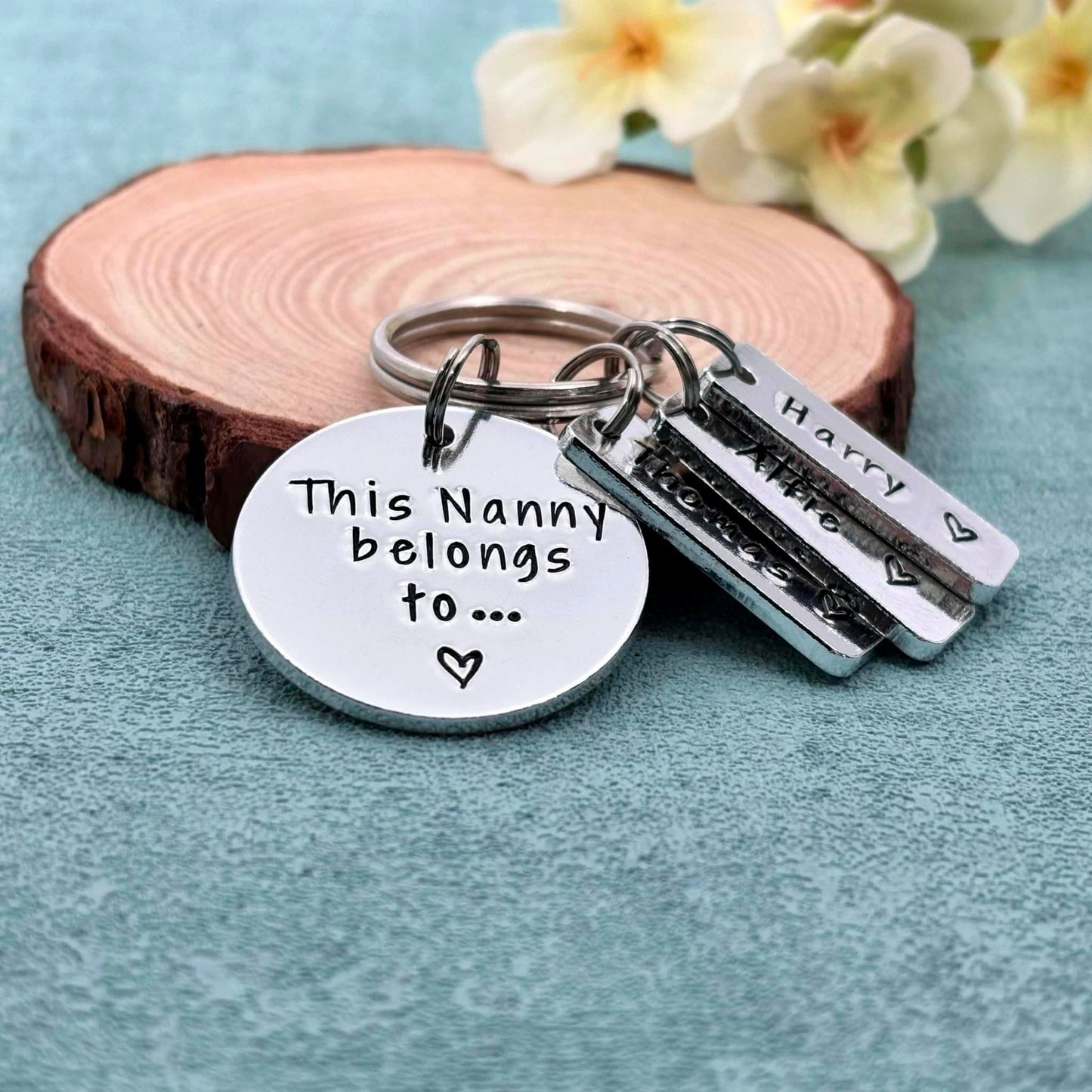 'This Nanny Belongs To' Keyring