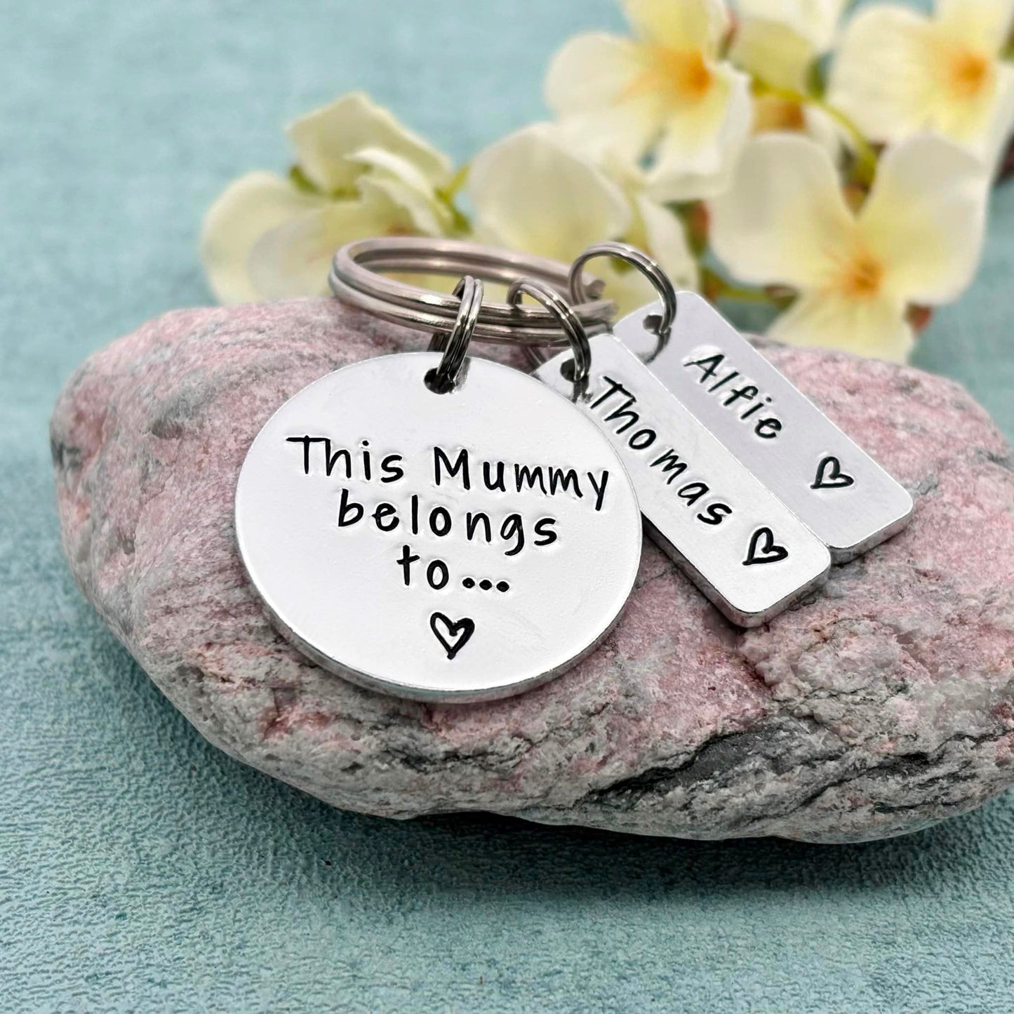 'This Mummy Belongs To' Keyring