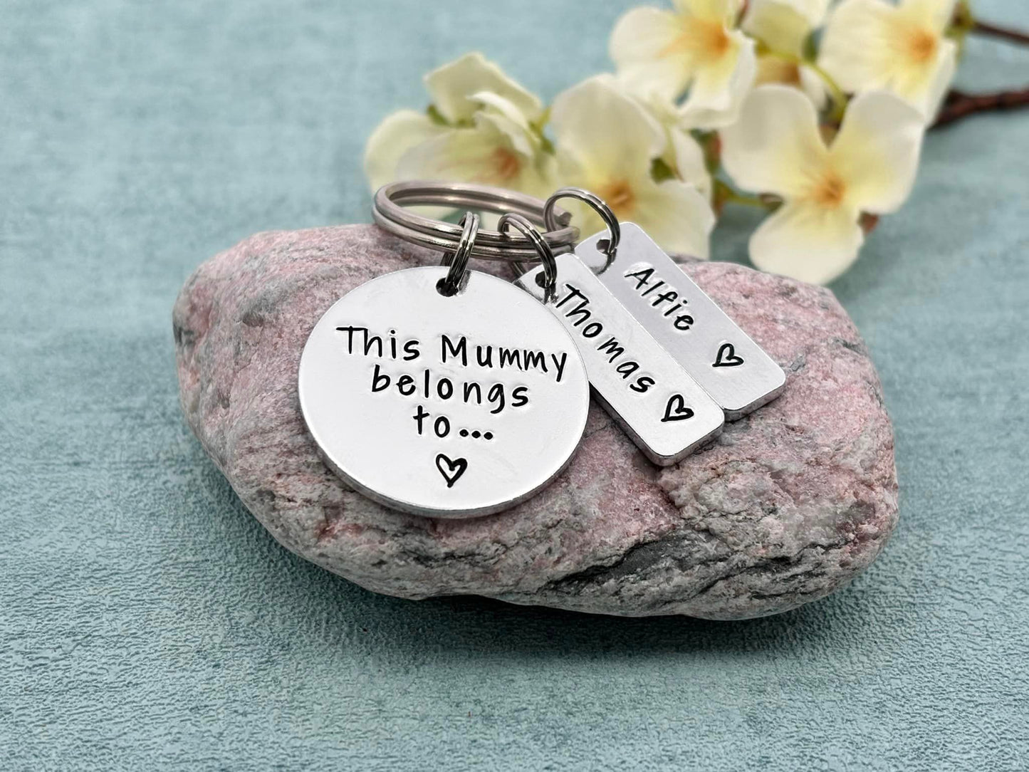 'This Mummy Belongs To' Keyring
