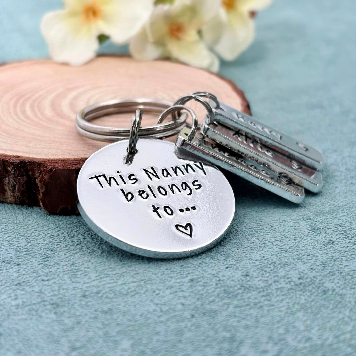'This Nanny Belongs To' Keyring