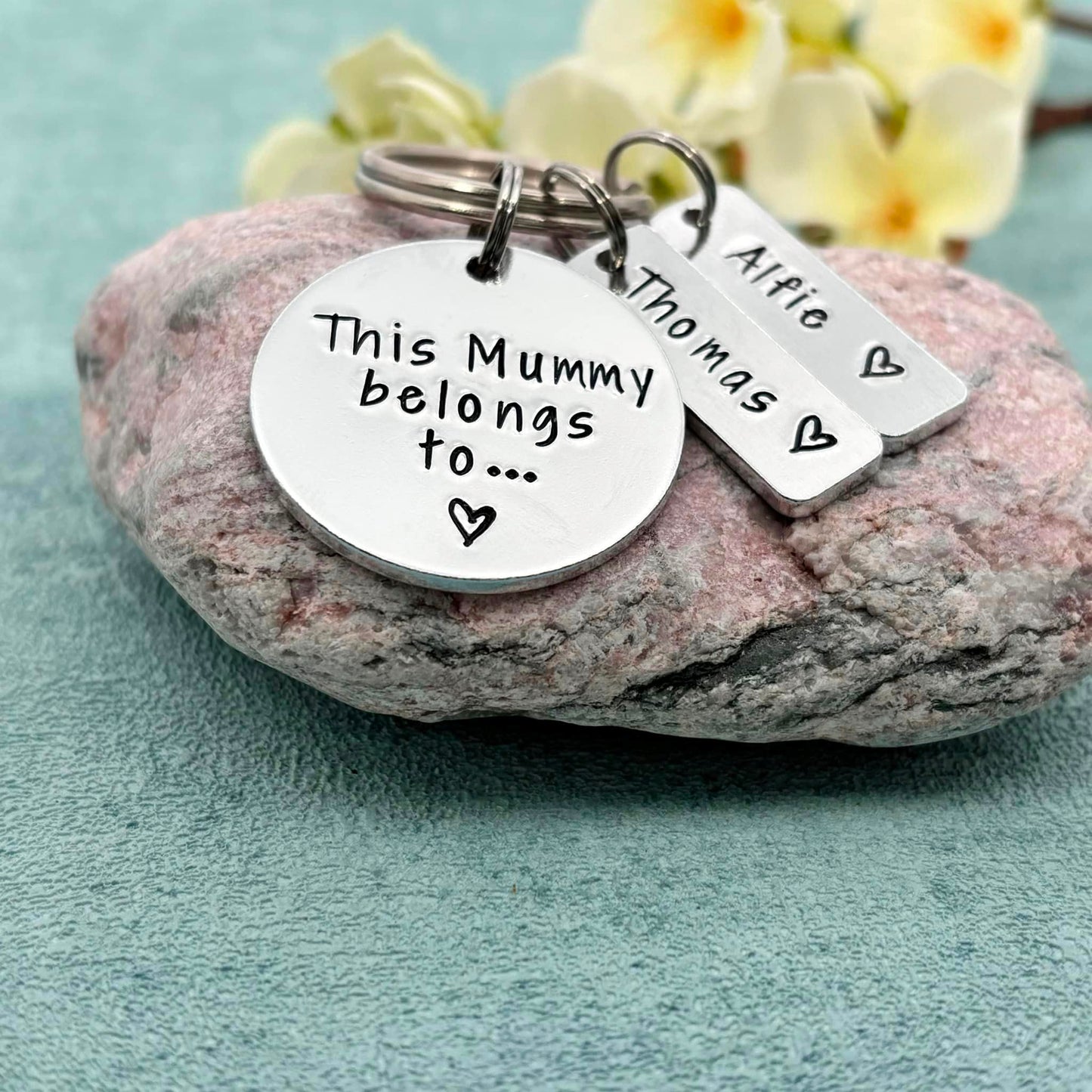 'This Mummy Belongs To' Keyring