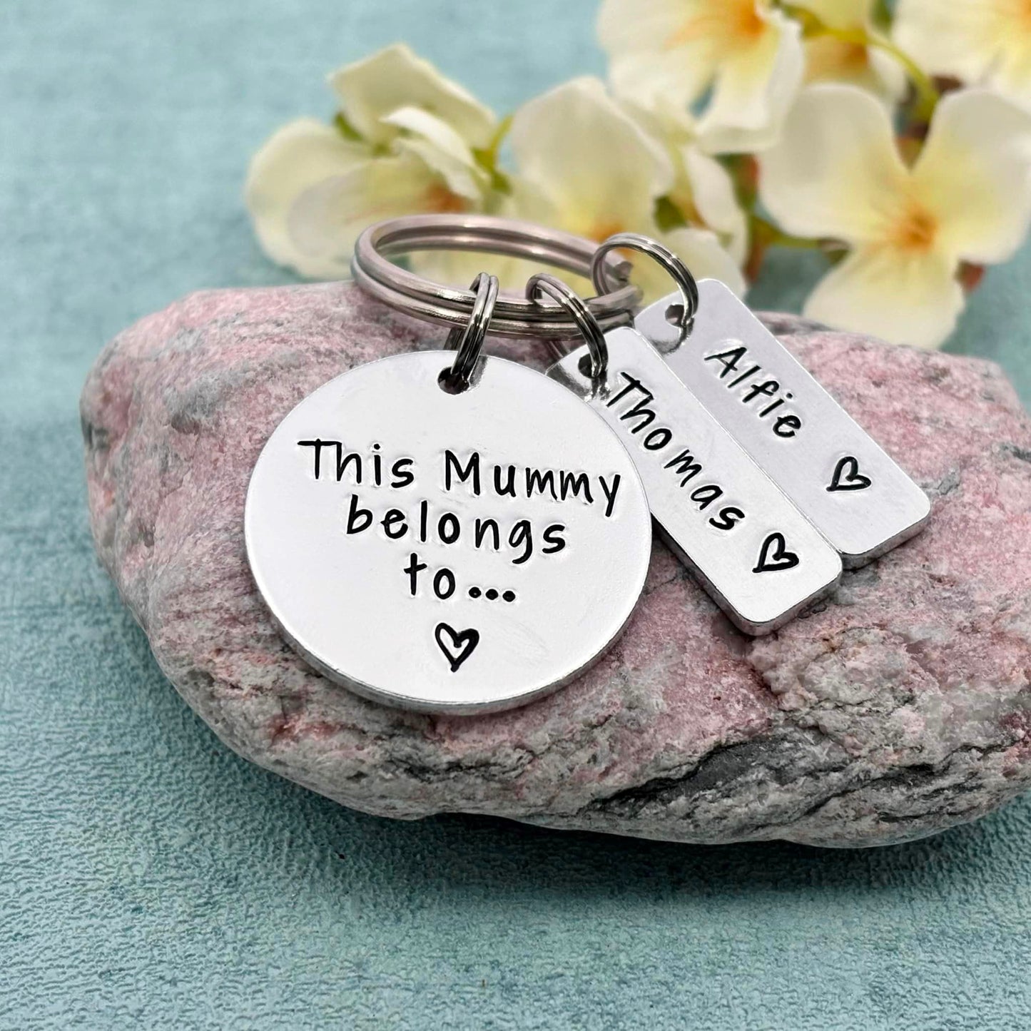 'This Mummy Belongs To' Keyring