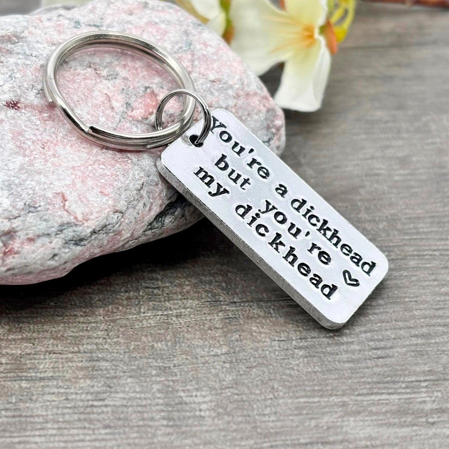 'You're a Dickhead' Keyring