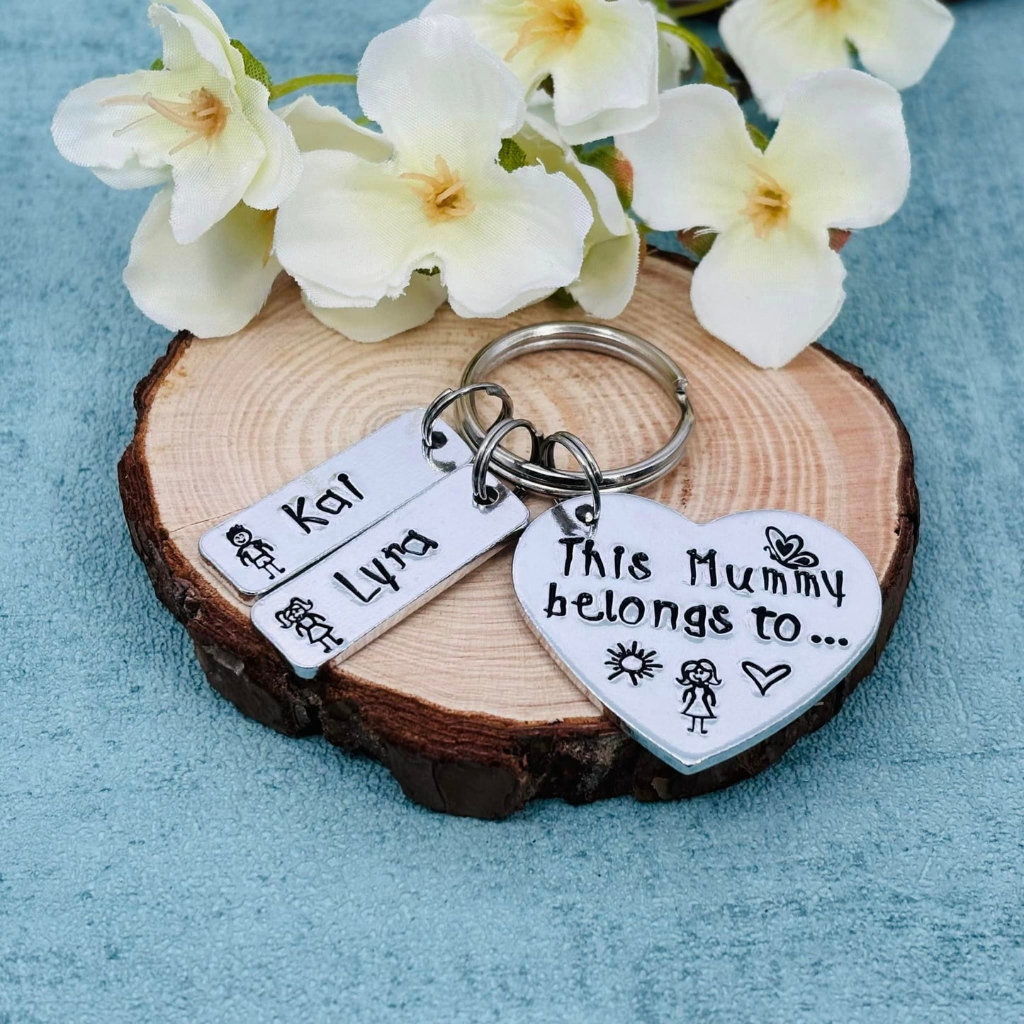 'This Mummy Belongs To' Keyring