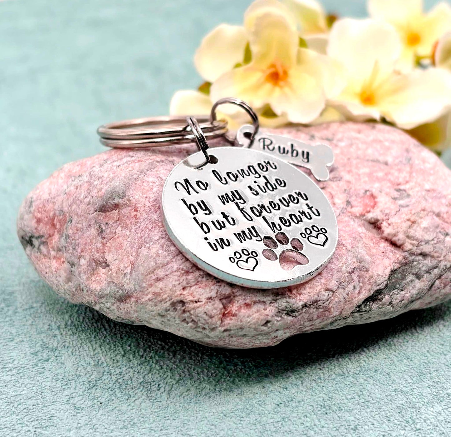 Dog Memorial Keyring
