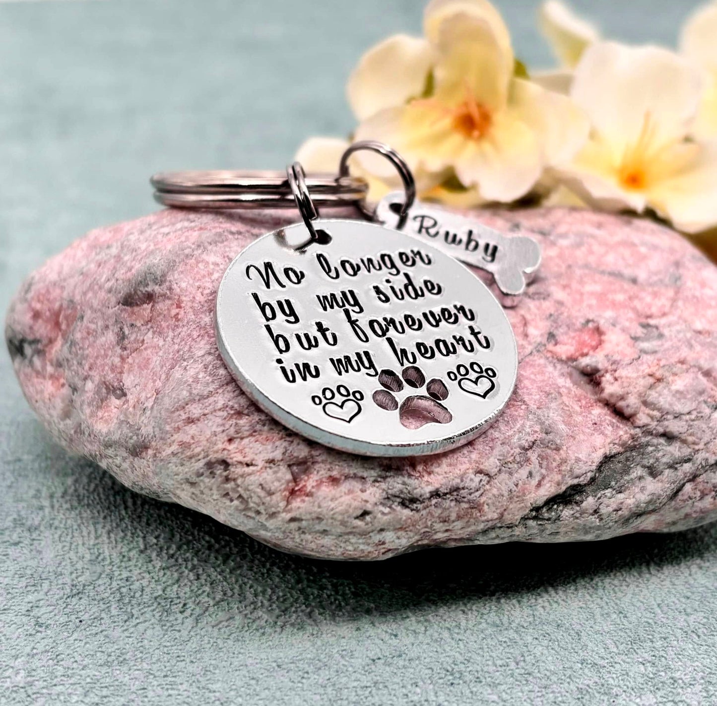 Dog Memorial Keyring