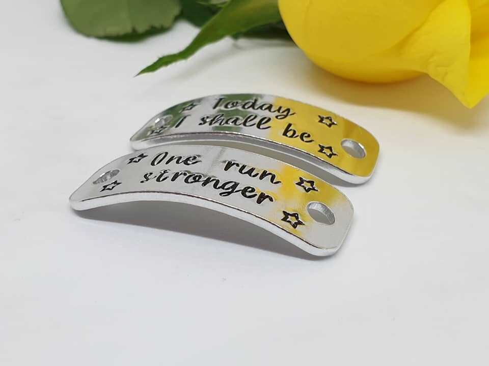 'Today I Shall Be One Run Stronger' Trainer Tags