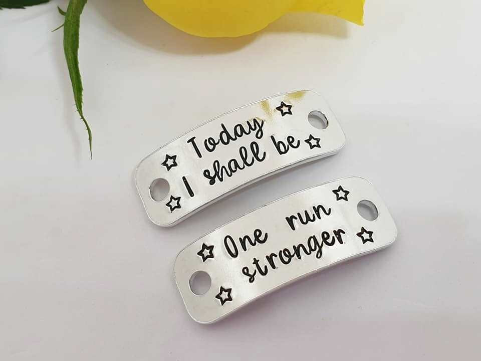 'Today I Shall Be One Run Stronger' Trainer Tags