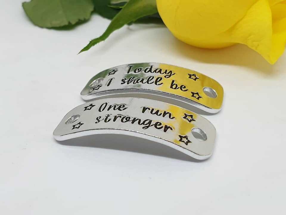 'Today I Shall Be One Run Stronger' Trainer Tags