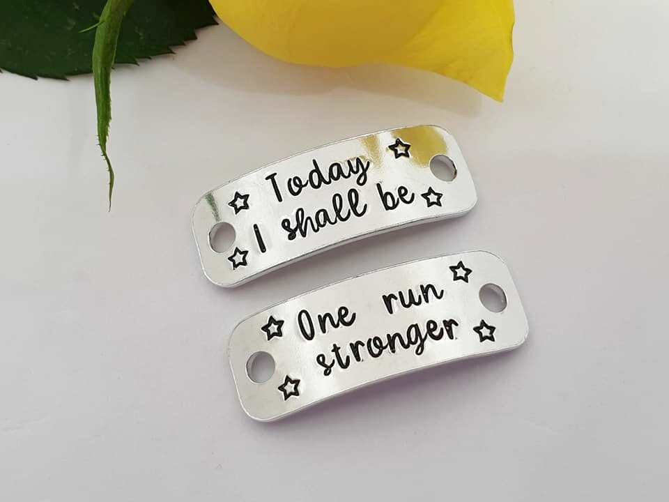 'Today I Shall Be One Run Stronger' Trainer Tags
