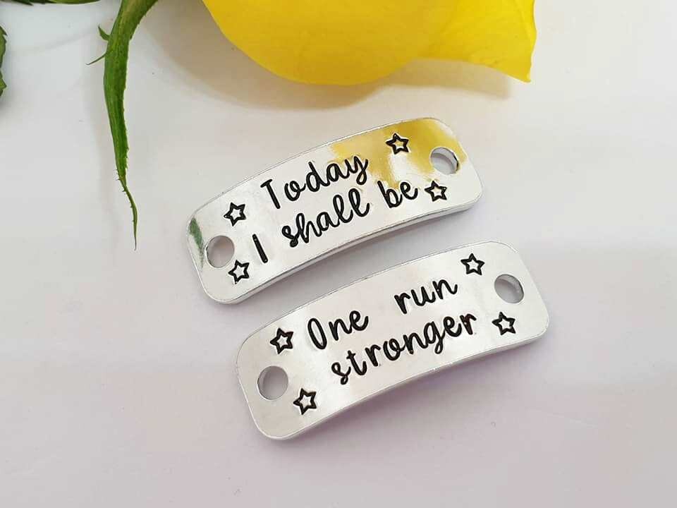'Today I Shall Be One Run Stronger' Trainer Tags