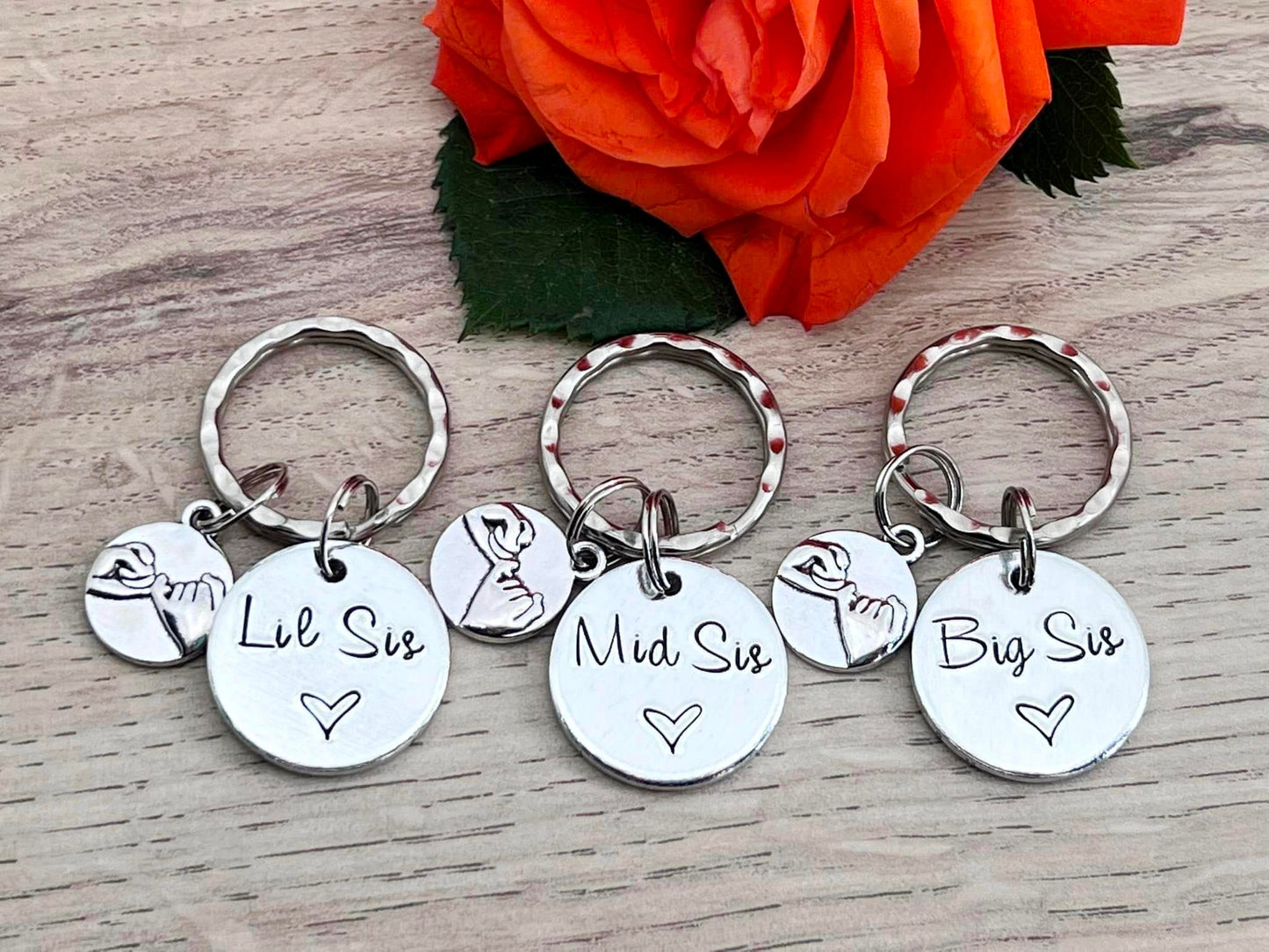 Pinky Promise Sister's Keyring