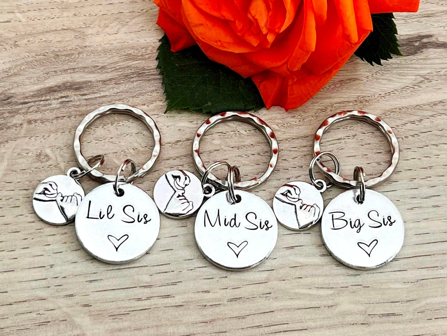 Pinky Promise Sister's Keyring
