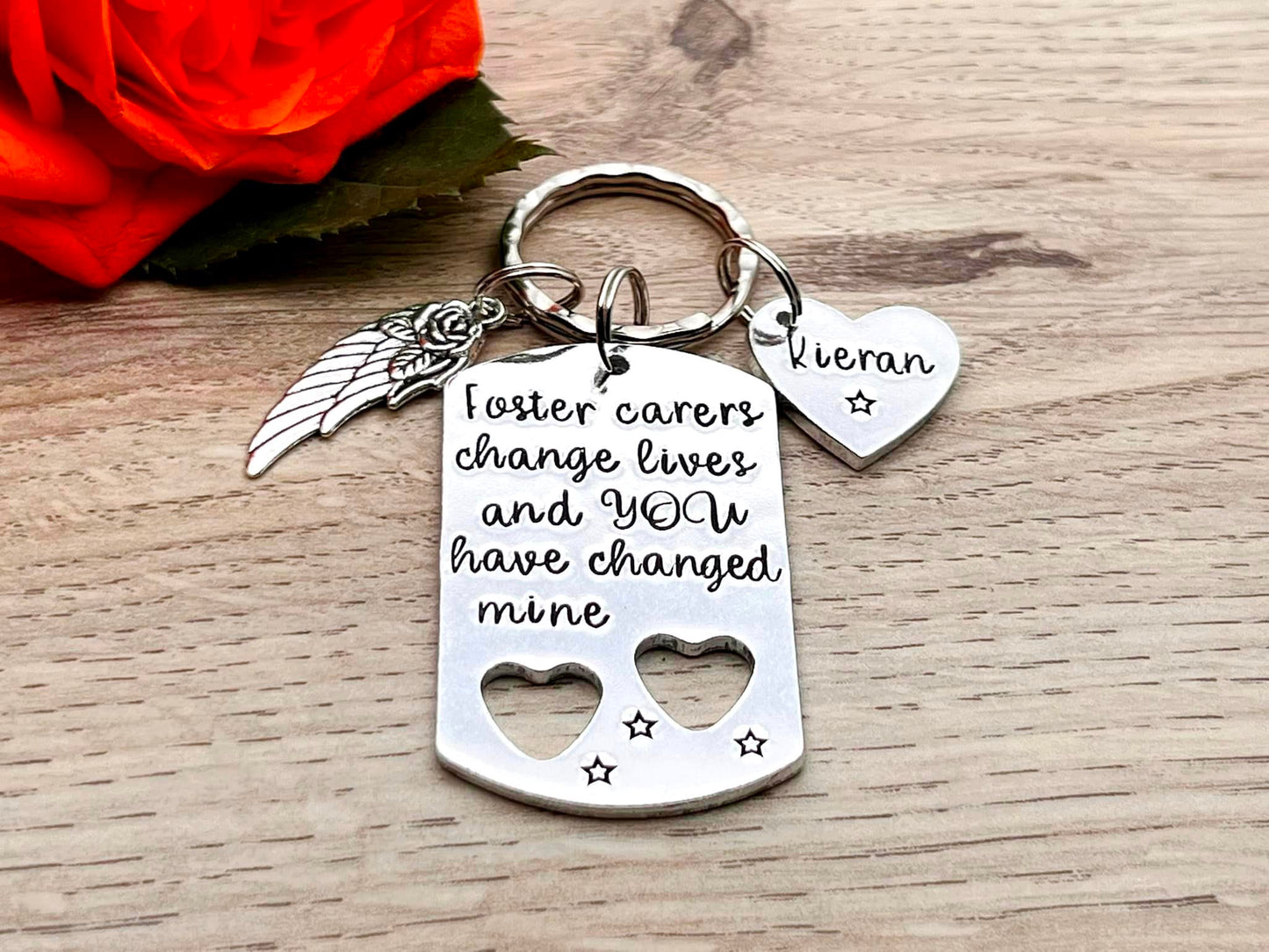 Foster Mum/Foster Carer Keyring