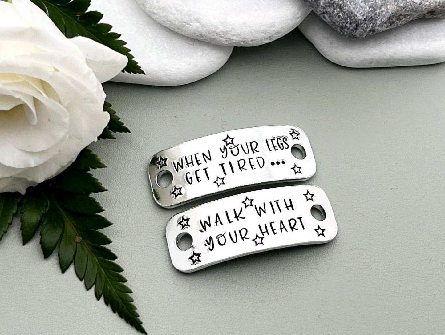 'When Your Legs Get Tired' Trainer Tags