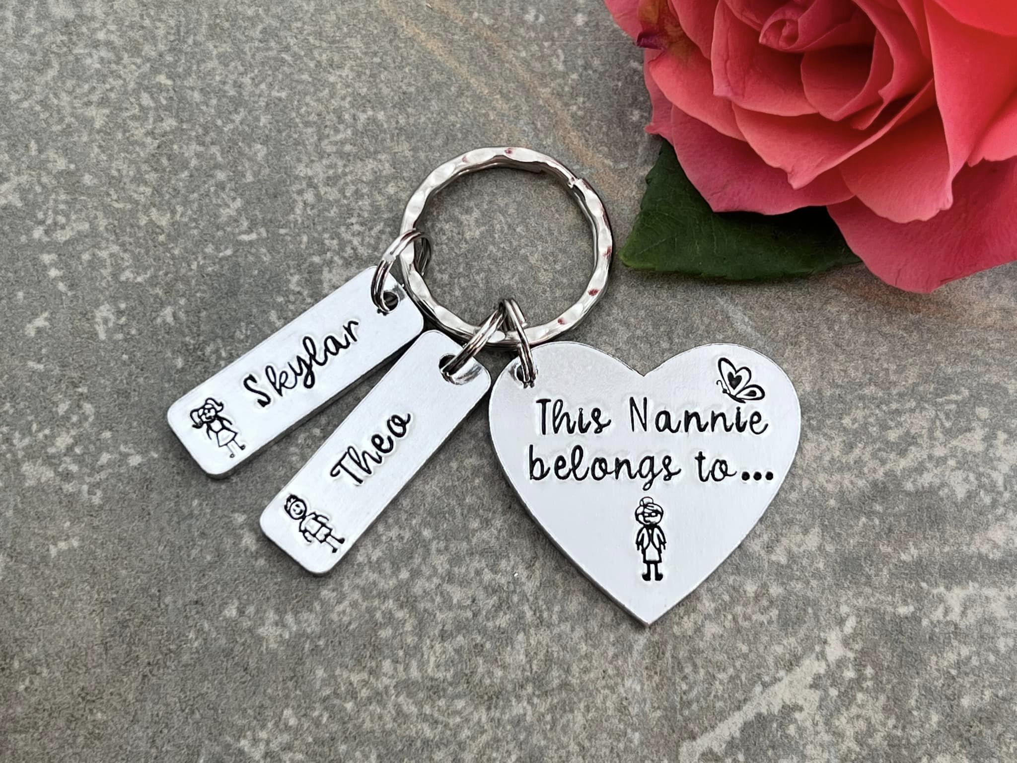 'This Nanny Belongs To' Keyring