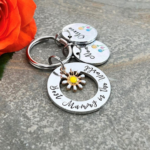 'Best Mummy in the World' Keyring