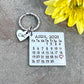 Special Date Calendar Keyring